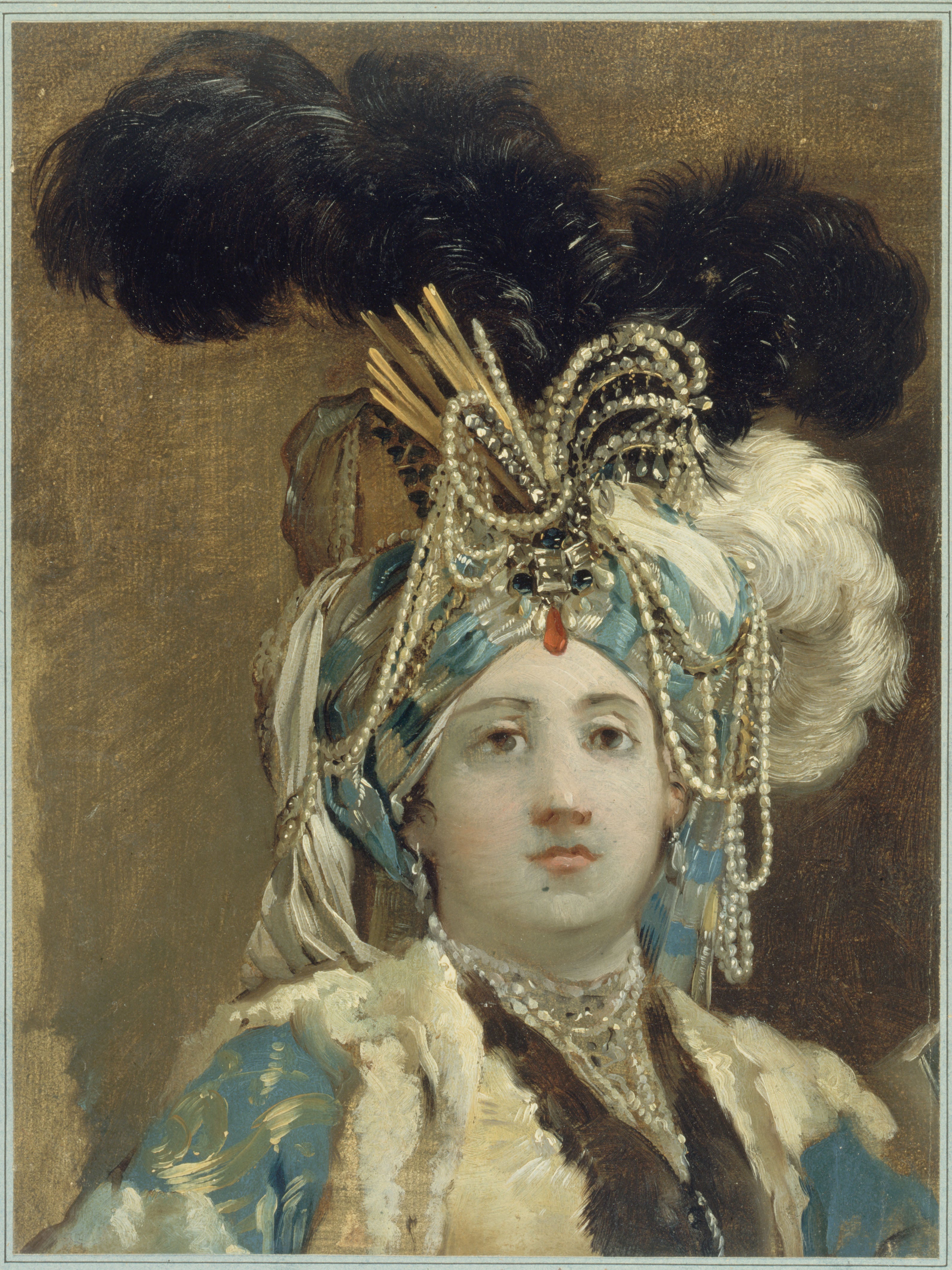 Sultane reine - Joseph-Marie Vien image 1 tableau peint à l’huile sur toile