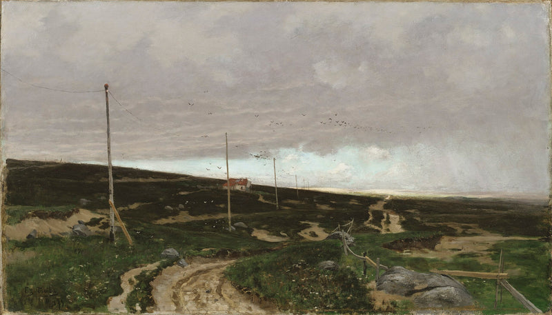 Sur la côte. Motif de Jaeren, Norvège - Frits Thaulow