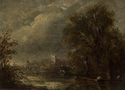 Sur la Stour - John Constable - Alpha Reproduction