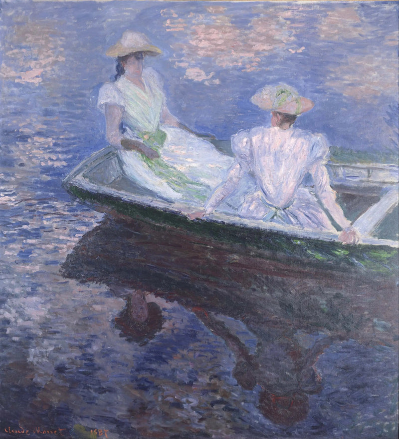 บนเรือ - Claude Monet