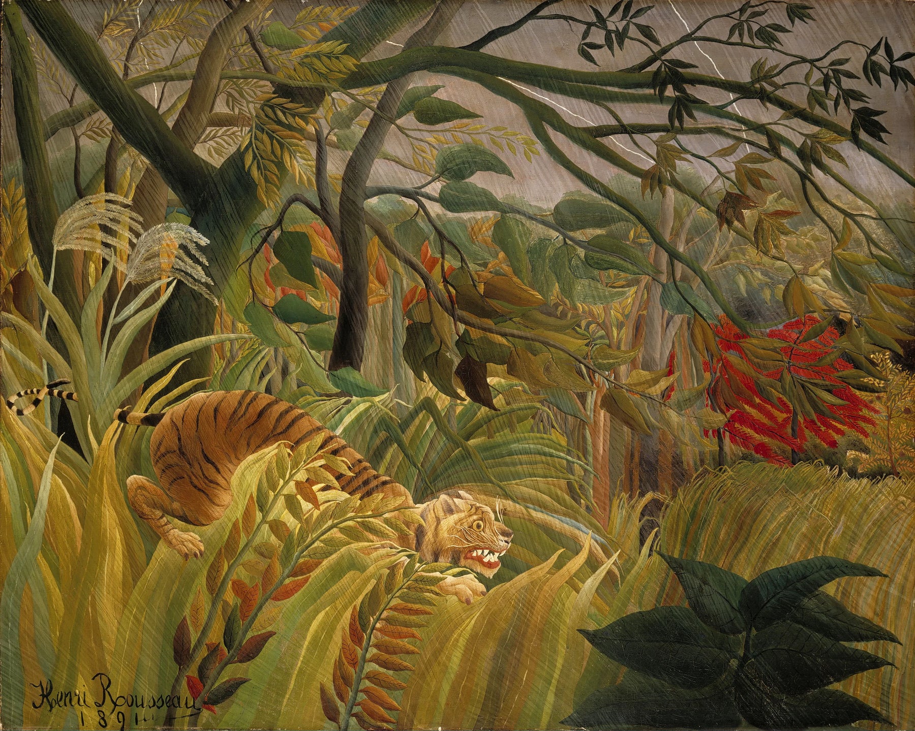 Surpris ! - Henri Rousseau