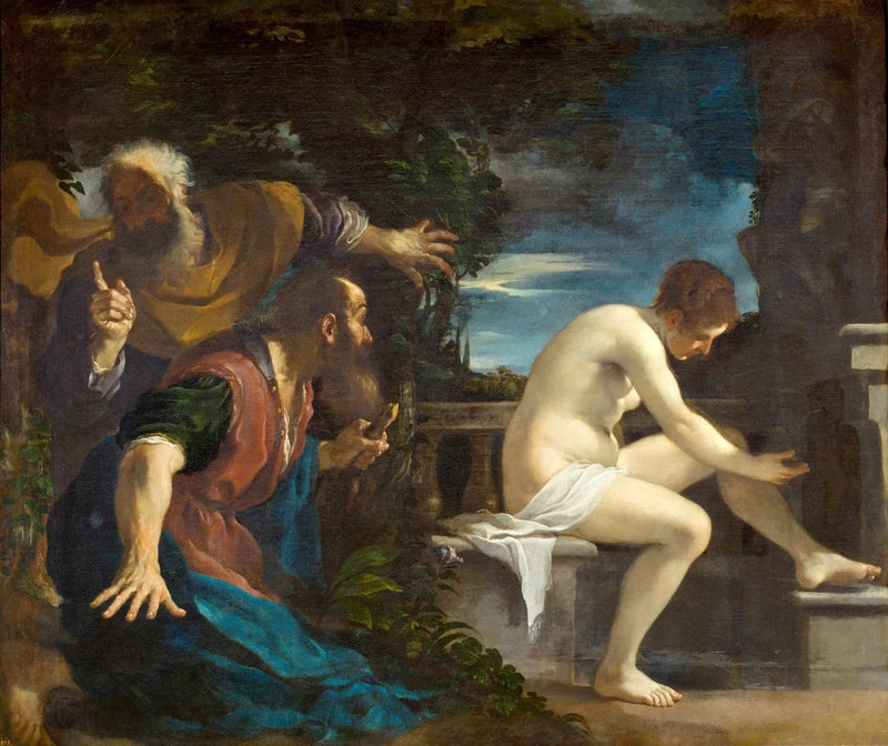 Suzanne et les vieillards. - Guercino
ซูซานและคนชรา - เกอร์ชิโน
