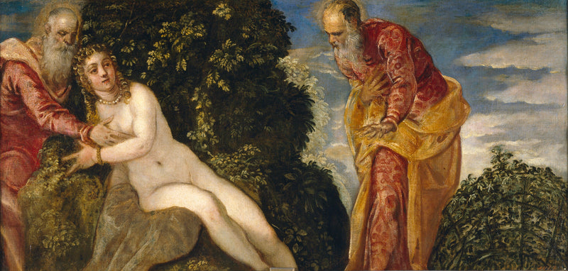 ซูซานน์ กับผู้สูงอายุ - จาค็อป Tintoretto