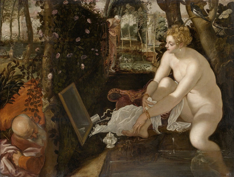 ซูซานน์และผู้สูงอายุ - จาค็อป Tintoretto