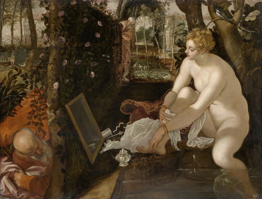 ซูซานน์และผู้สูงอายุ - จาค็อป Tintoretto