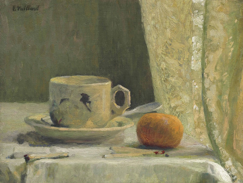 ถ้วยและส้มแมนดาริน - Édouard Vuillard