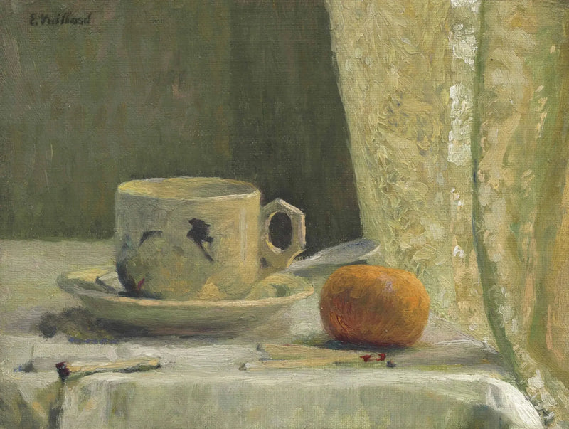 ถ้วยและส้มแมนดาริน - Édouard Vuillard