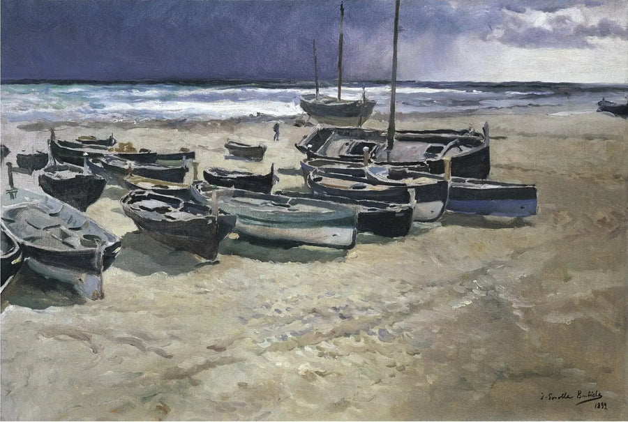พายุใกล้เข้ามา, วาเลนเซีย - Joaquín Sorolla