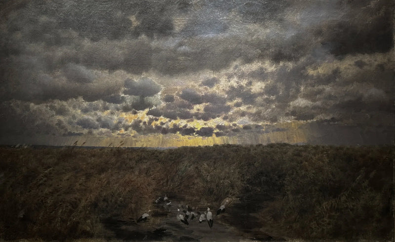 พายุที่กำลังเข้าใกล้ - Giuseppe De Nittis