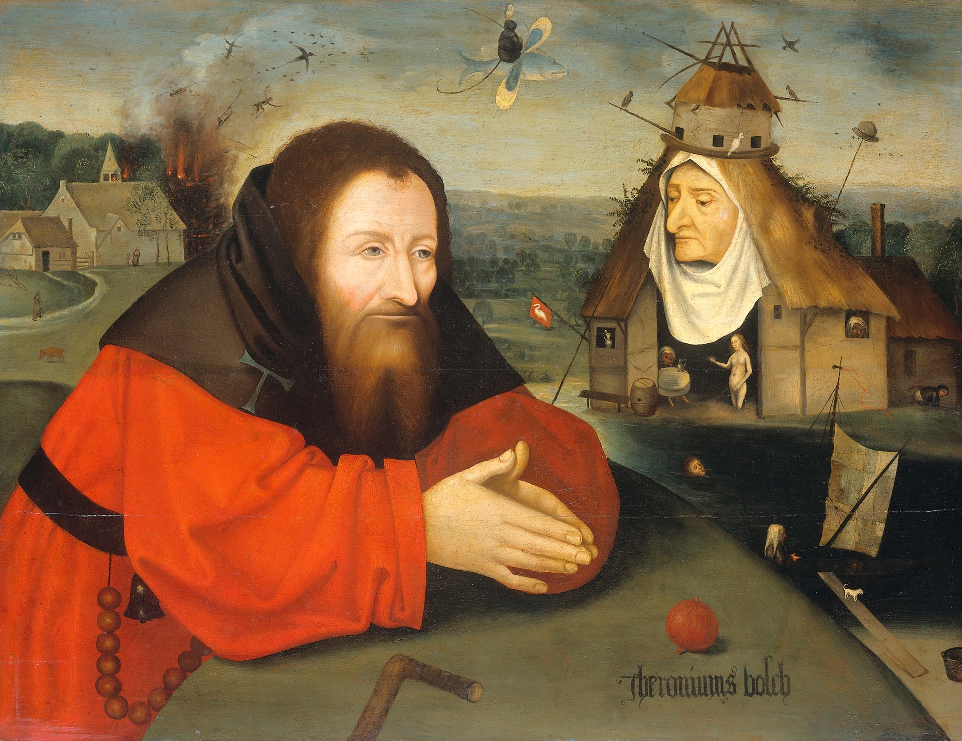 Tentation de Saint Antoine - Artiste inconnu du Rijksmuseum