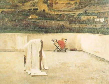 Terrasse - Domenico Morelli image 1 copie de tableau peinte à la main