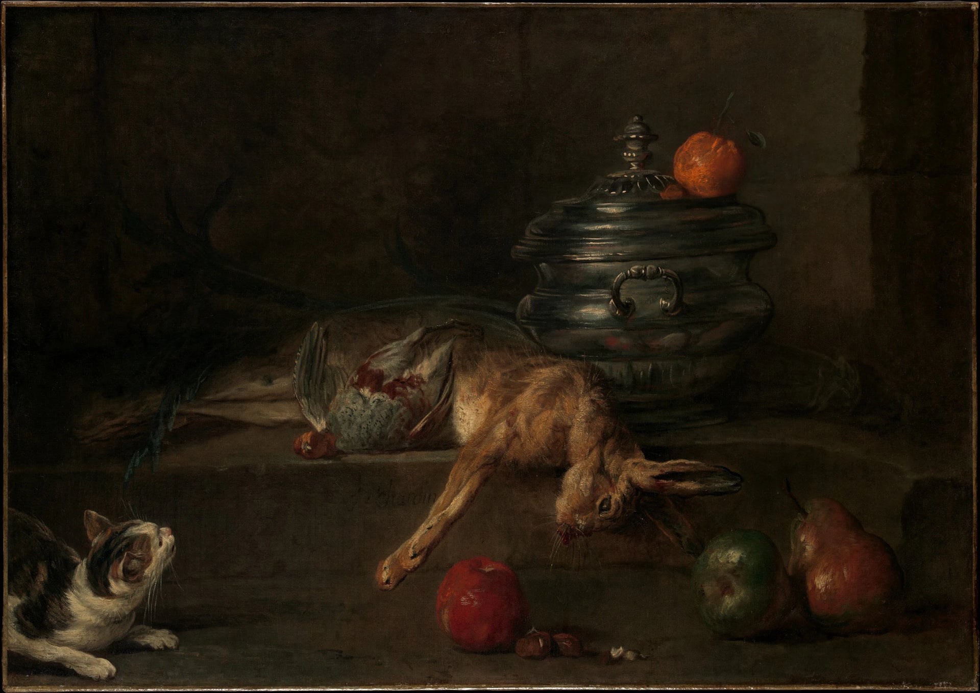 La Terrine d'argent - Jean Siméon Chardin