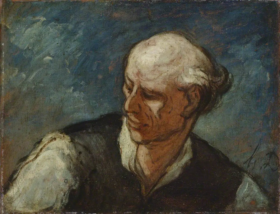 หัวผู้ชาย - Honoré Daumier