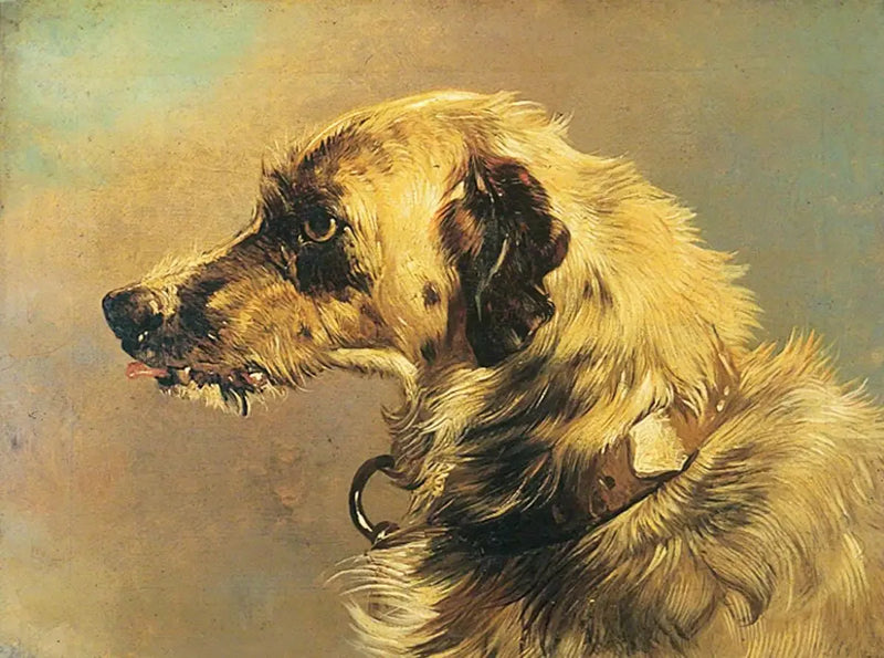 หัวสุนัขวิ่ง - Edwin Henry Landseer