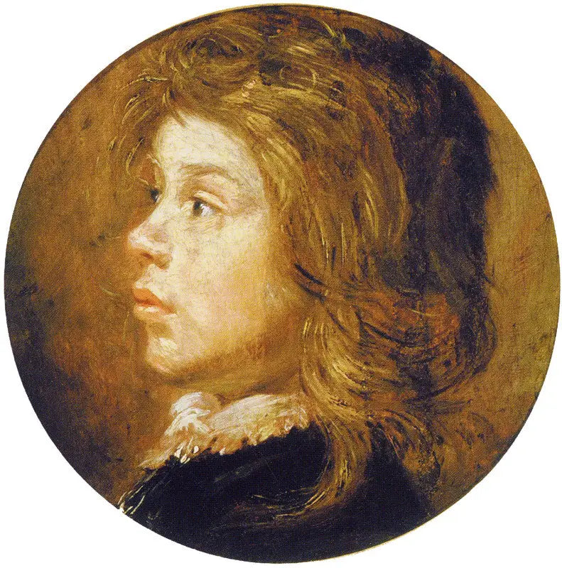หัวของเด็กชายหันไปทางซ้าย - Frans Hals
