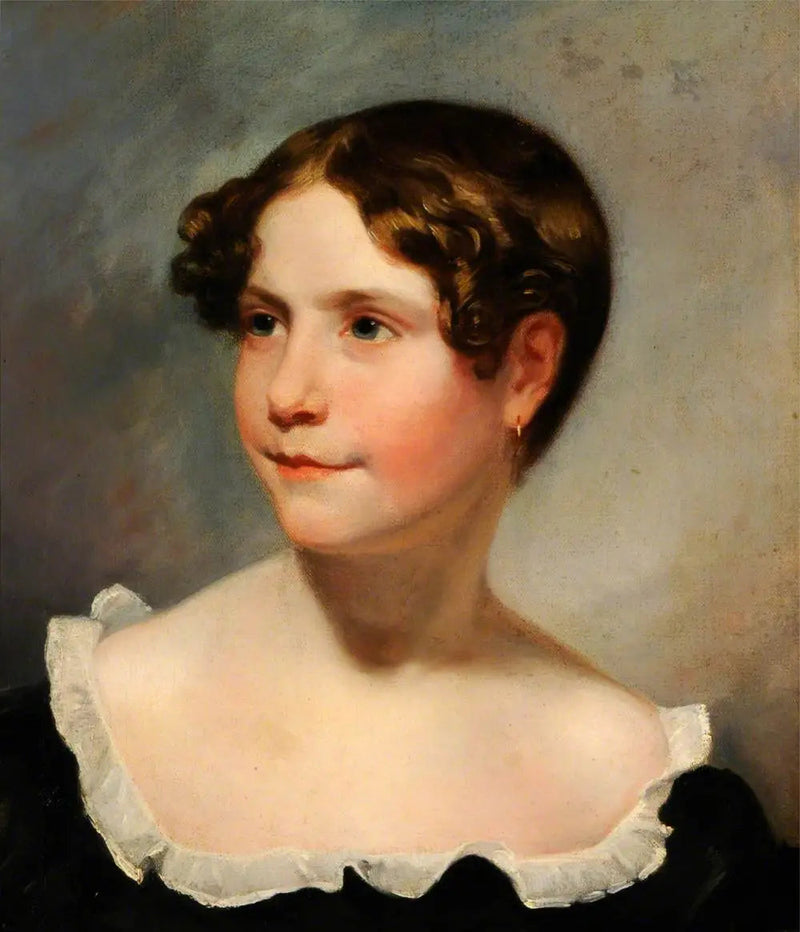หัวเด็กหญิง - Thomas Lawrence
