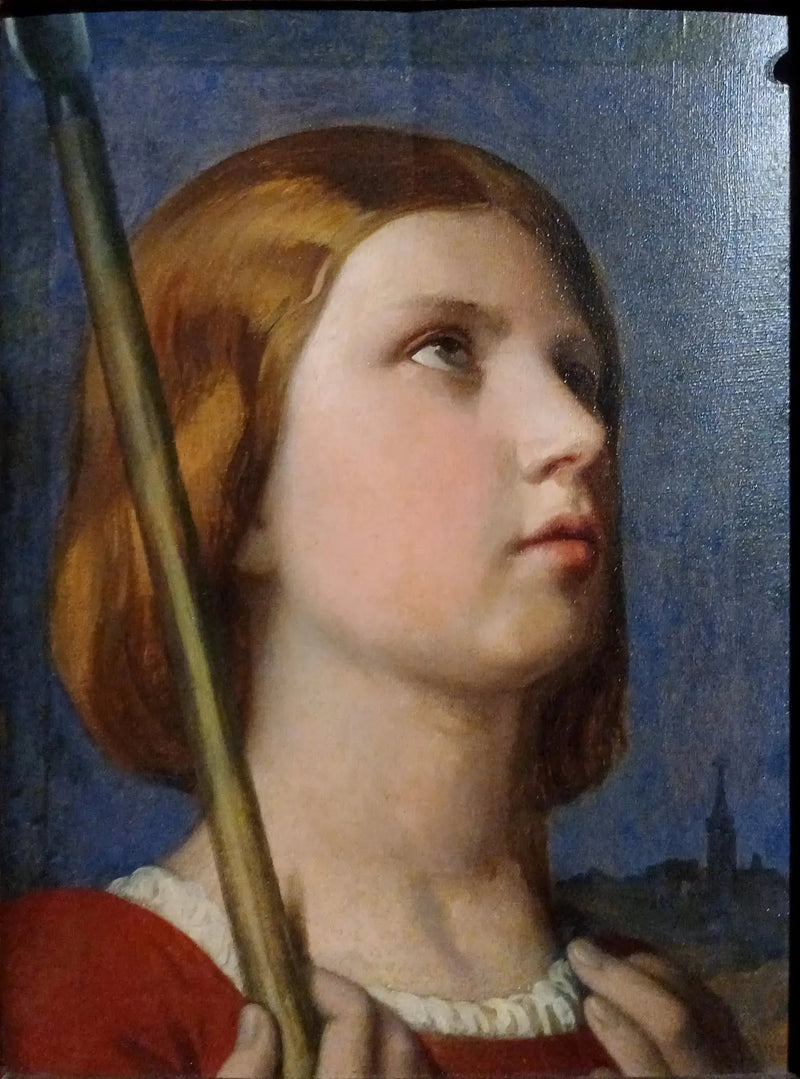 หัวของฌานน์ ดาร์กในอาการเคลิบเคลิ้ม - ฌอง-ออฌุสต์-โดมินิก อองเกร