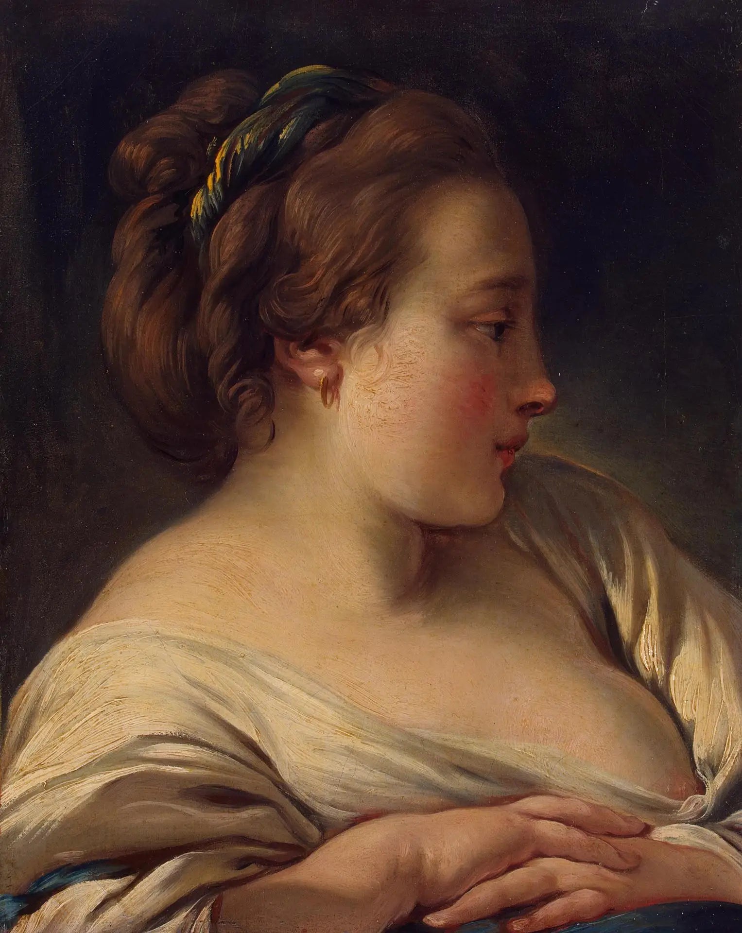 Tête de jeune fille - François Boucher - Alpha Reproduction