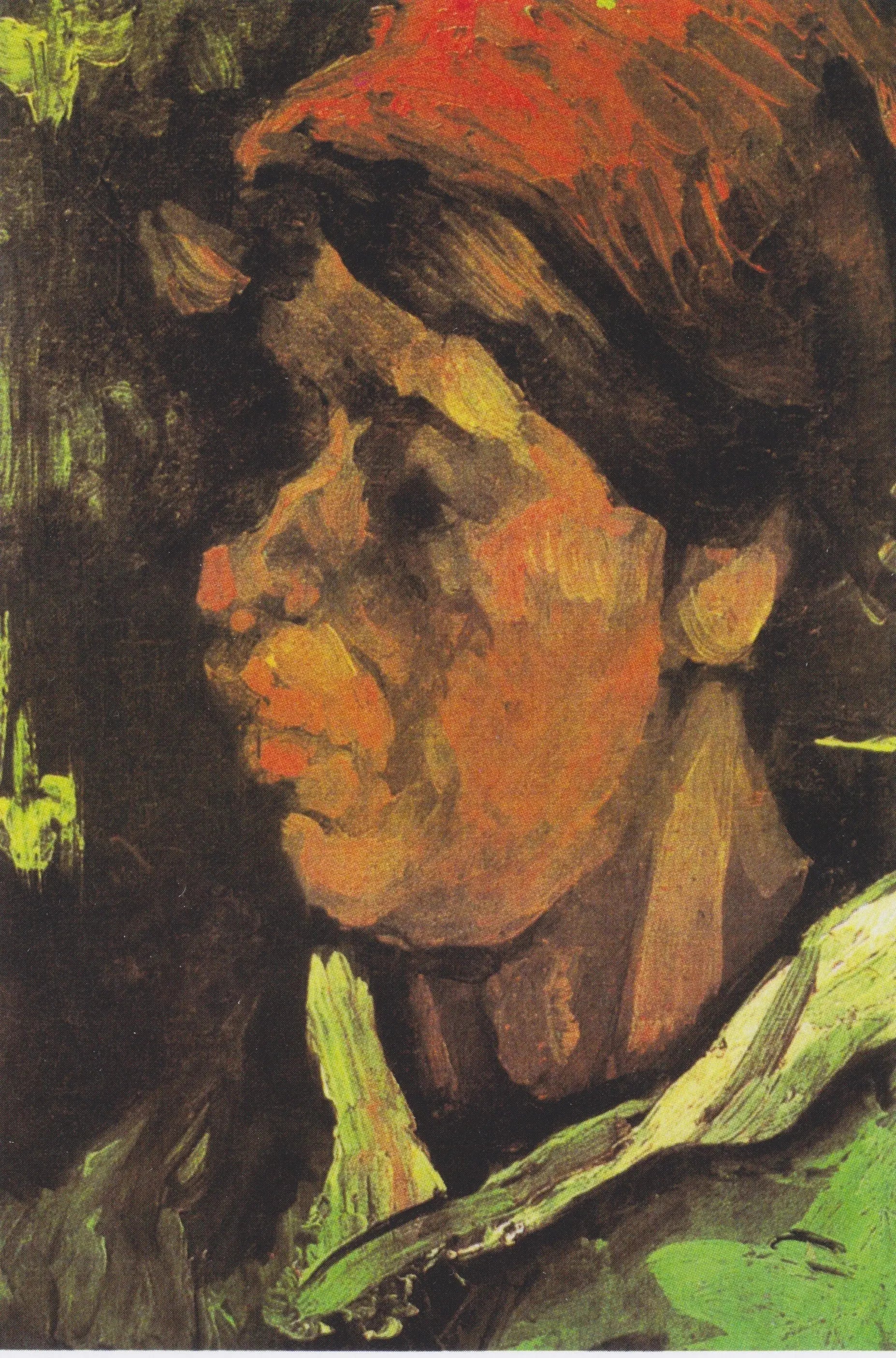 Tête de paysanne hollandaise - Vincent van Gogh image 1 reproduction réalisée par Alpha Reproduction