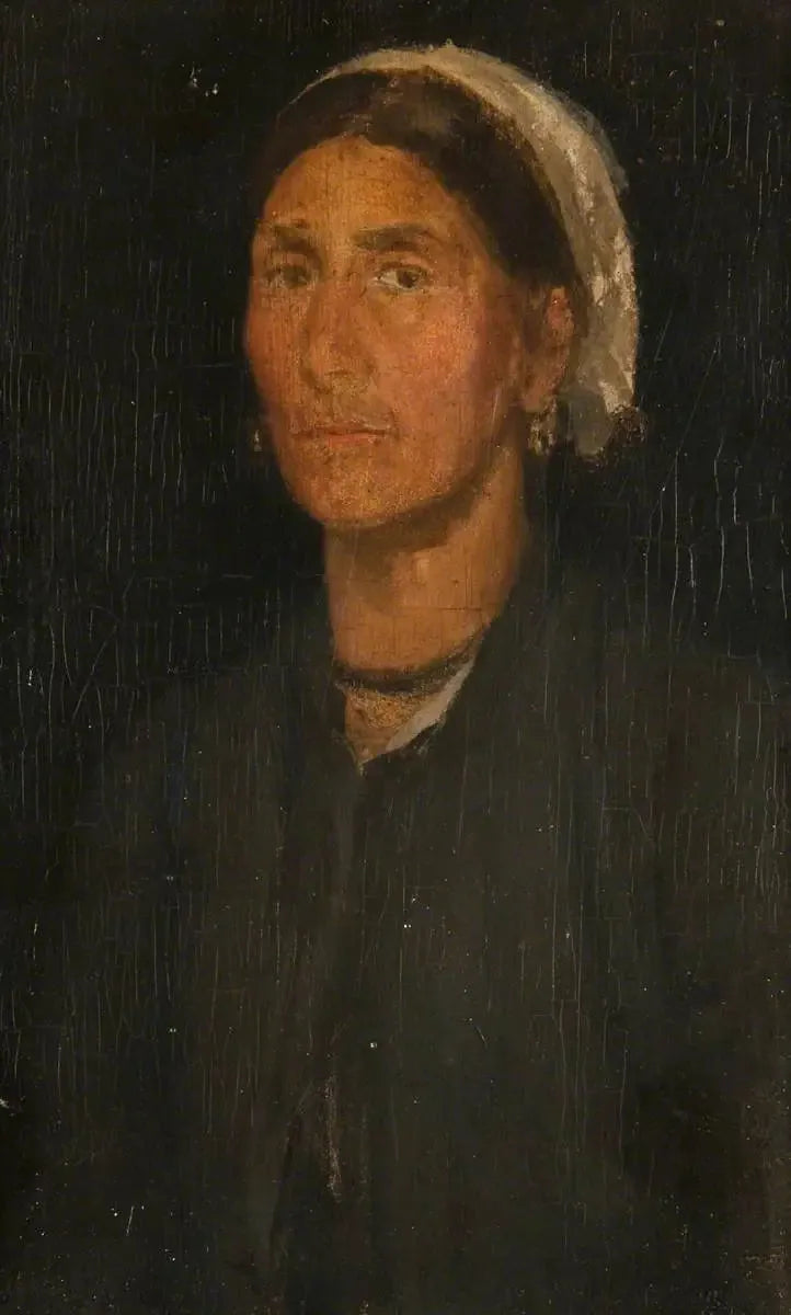 Tête de paysanne - James Abbott McNeill Whistler image 1 reproduction réalisée par Alpha Reproduction