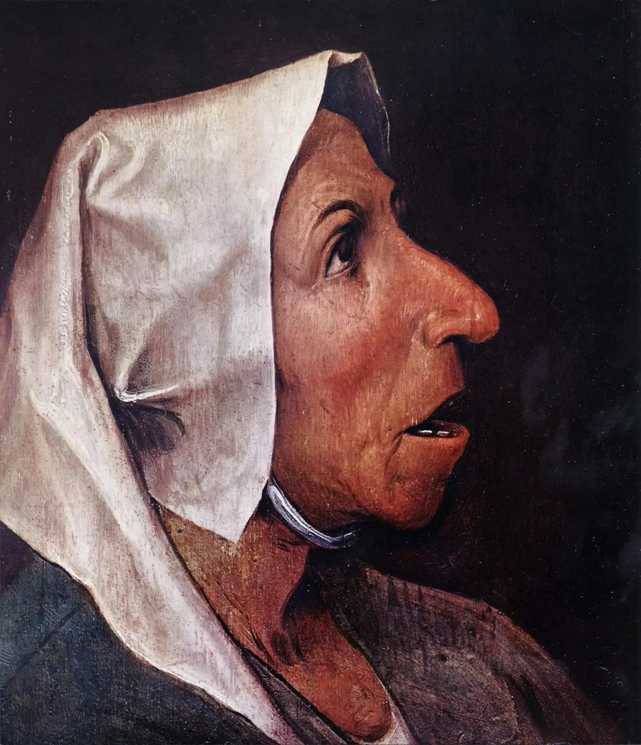 หัวแม่หญิงชาวชนบท - Pieter Brueghel the Elder