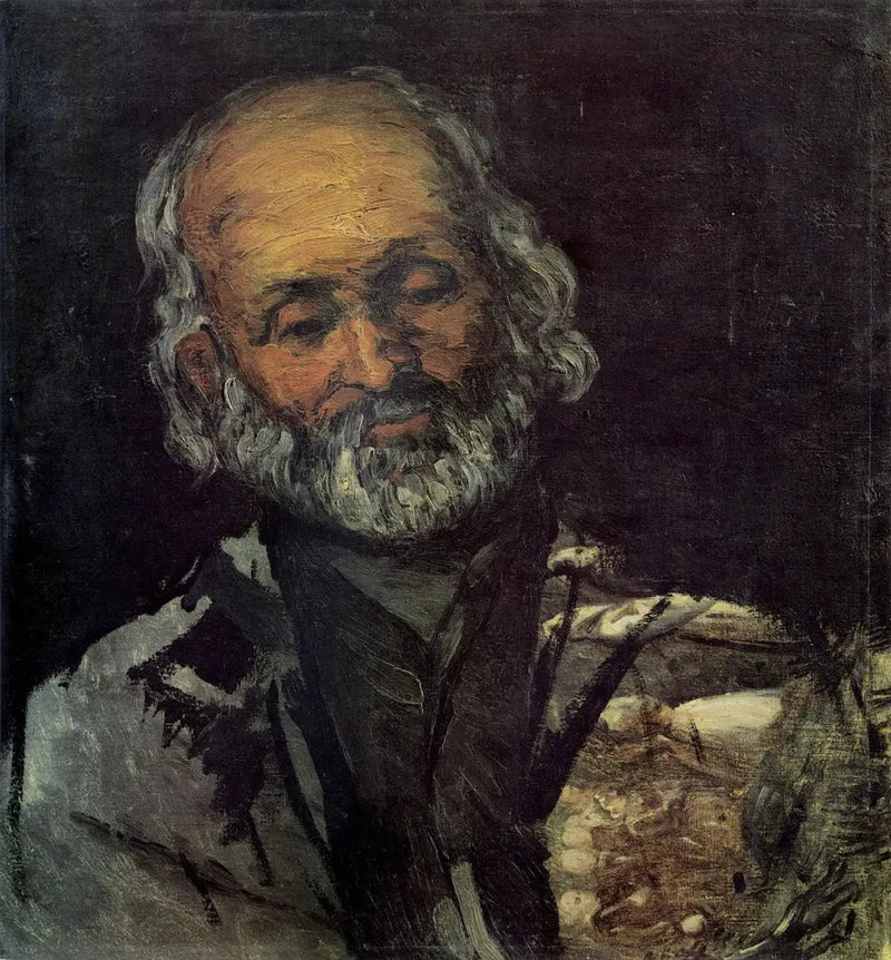 หัวชายชรา - Paul Cézanne