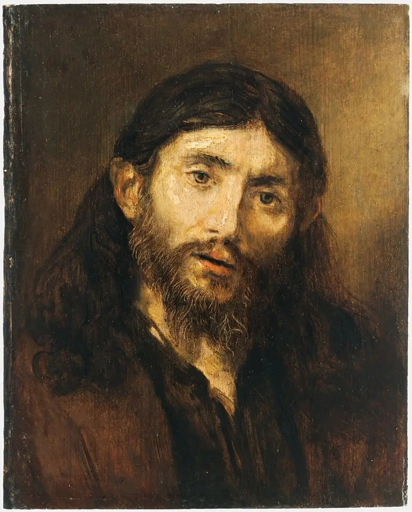 Tête du Christ - Rembrandt image 1 reproduction d’œuvre d’art à l’huile