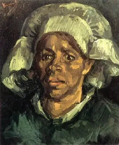 Tête de Gordina de Groot F141 JH783 — Vincent van Gogh