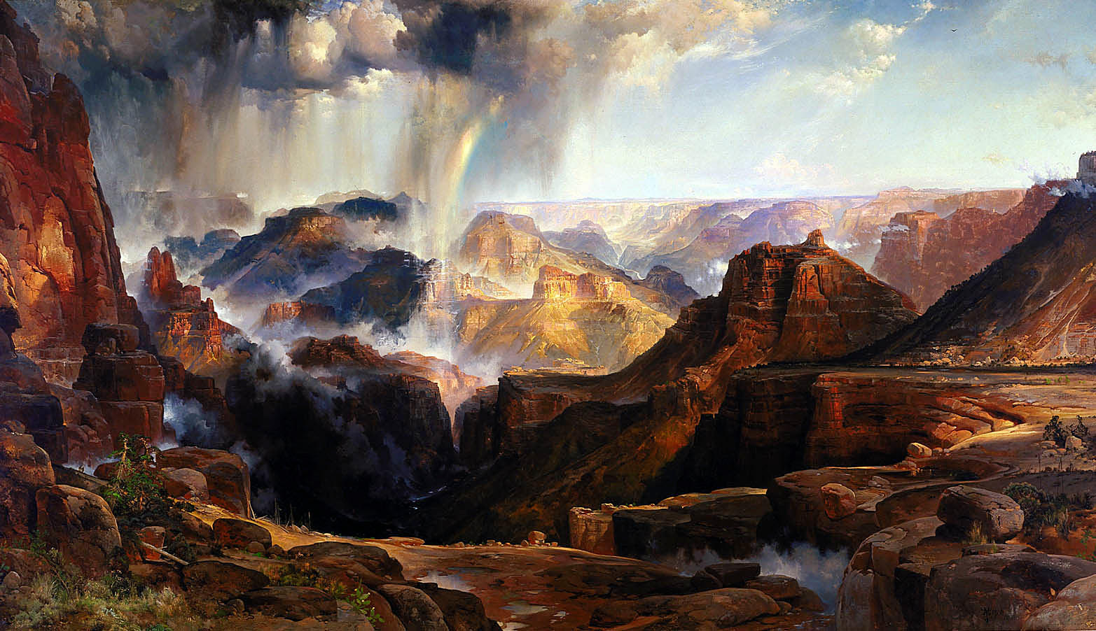 Chasm of the Colorado - Thomas Moran