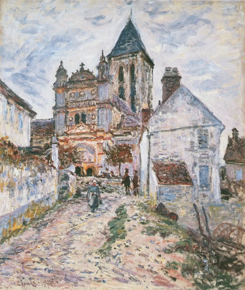 โบสถ์ที่เวทอยล์ - Claude Monet