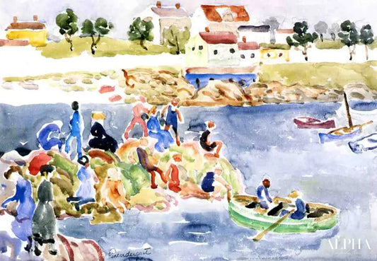 The Cove - Maurice Prendergast - Reproductions de tableaux et peintures haut de gamme