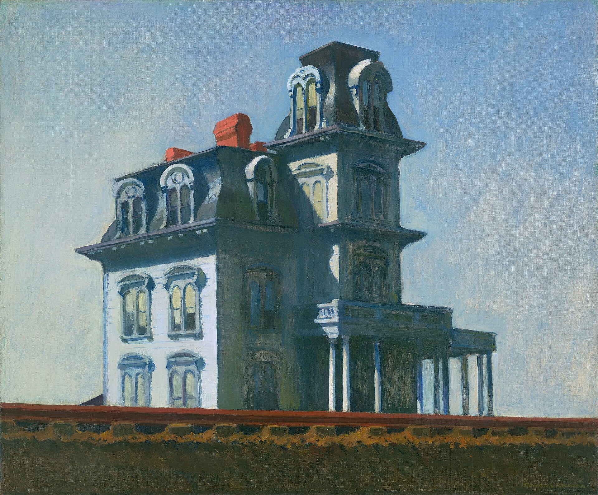 House by the Railroad - Edward Hopper