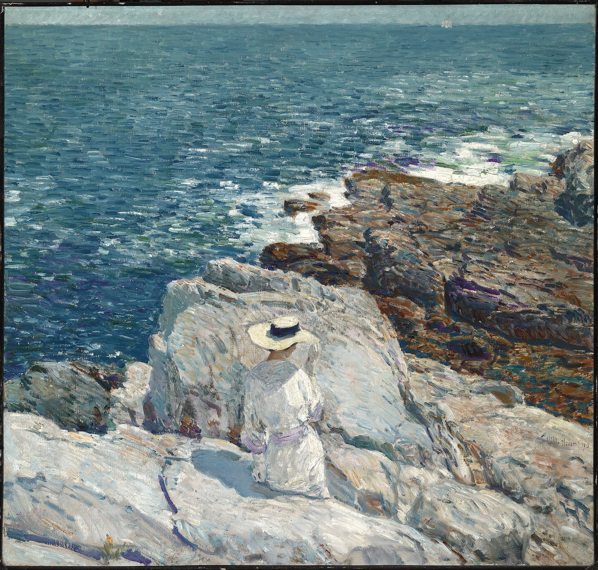 Les rochers du sud, Appledore - Childe Hassam