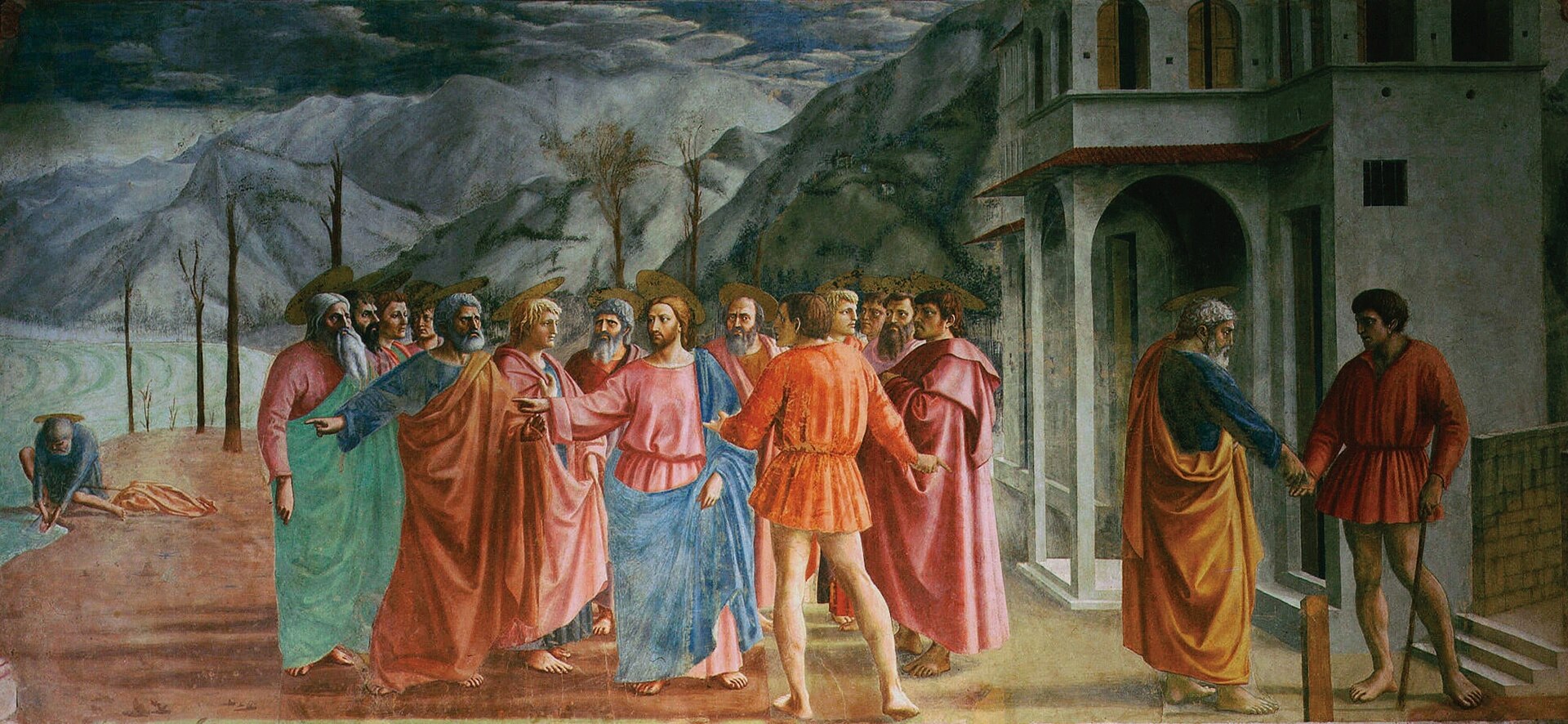 Le Paiement du tribut - Masaccio