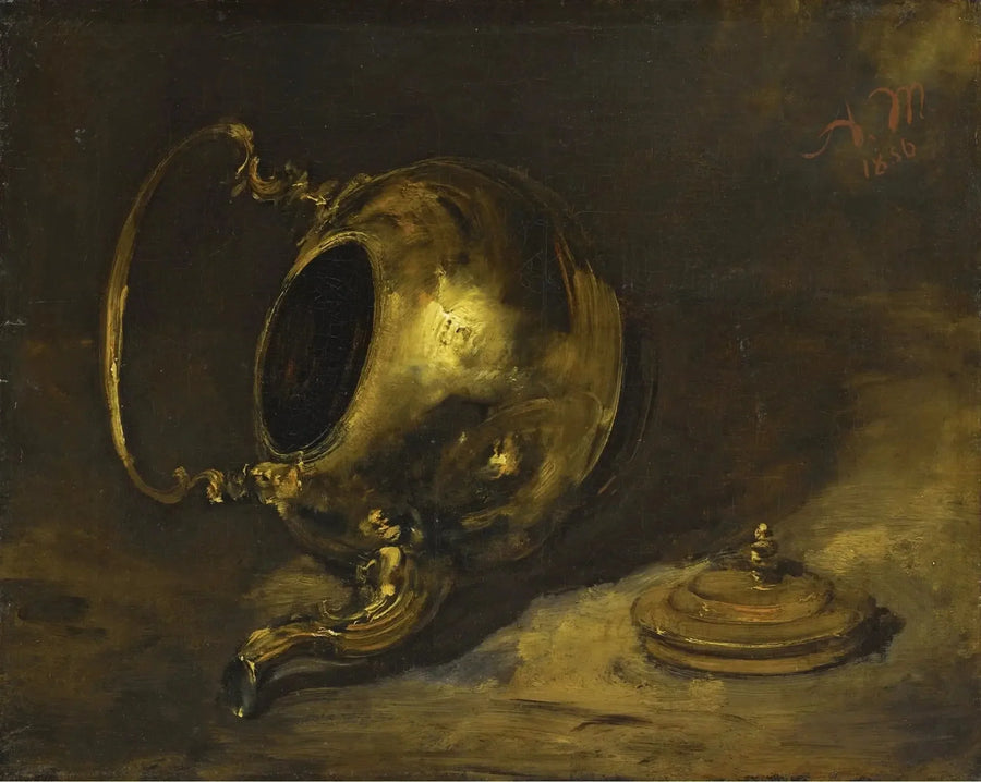กาน้ำชาแบบคว่ำ - Adolph von Menzel
