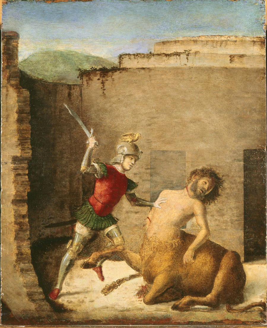 Thésée tuant le Minotaure - Cima da Conegliano
เทซีสฆ่ามินอทอรัส - คิมา ดา โคนีเลียโน