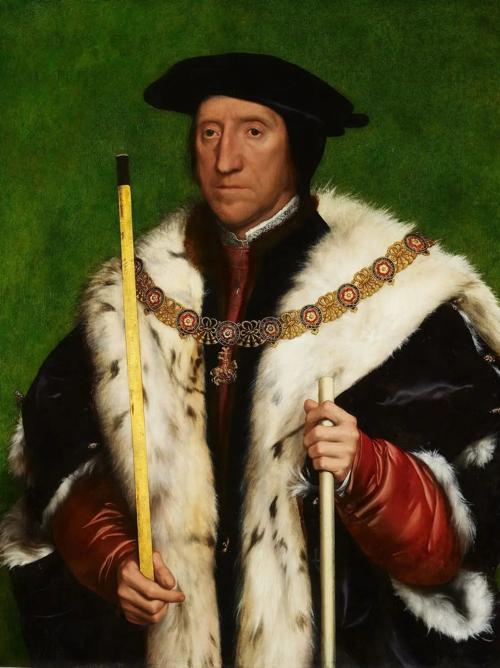Thomas Howard, Third Duke of Norfolk (1473-1554) - Hans Holbein le Jeune image 1 reproduction de peinture à l’huile