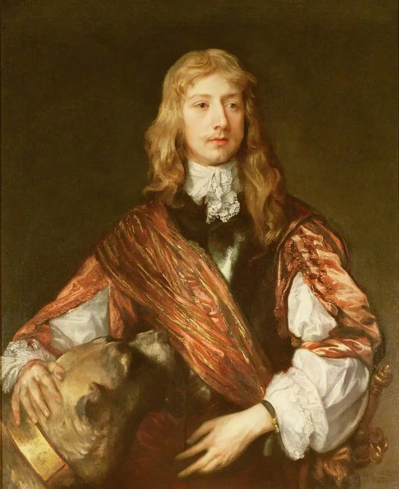 โทมัส คิลลิเกรอ (1611–1682) พร้อมมาสทิฟฟ์ - อองตวน ฟาน ไดค์