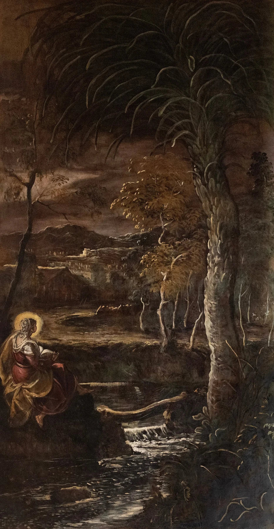 Sainte Marie d'Egypte, peinture de Le Tintoret