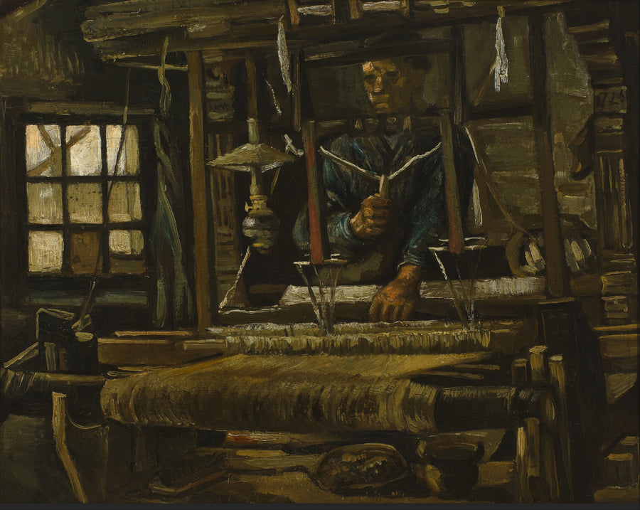 บ้านของช่างทอผ้า - Vincent van Gogh