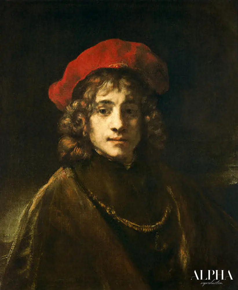 Titus, le fils de l'artiste - Rembrandt van Rijn - Reproductions de tableaux et peintures haut de gamme