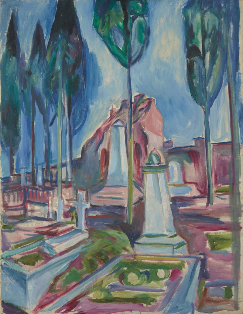 หลุมศพของ P.A. Munch ที่กรุงโรม - Edvard Munch