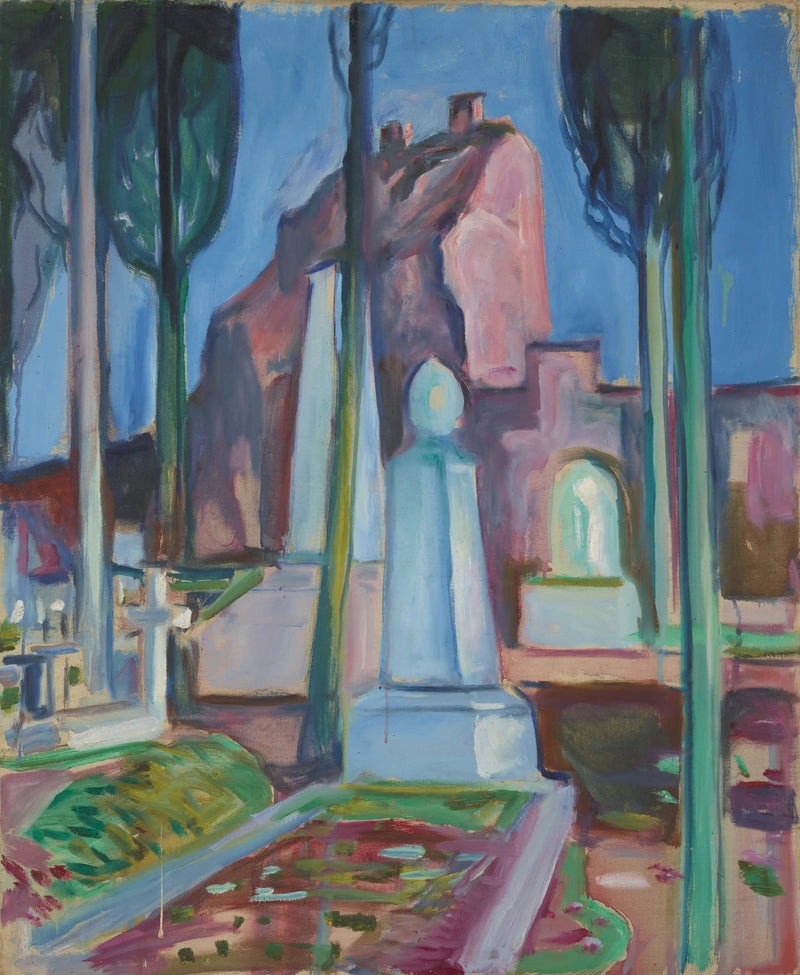 หลุมศพของ P.A. Munch ที่กรุงโรม - Edvard Munch