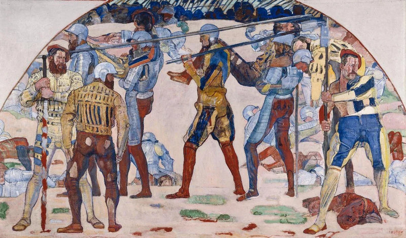La Retraite de Marignan - Ferdinand Hodler