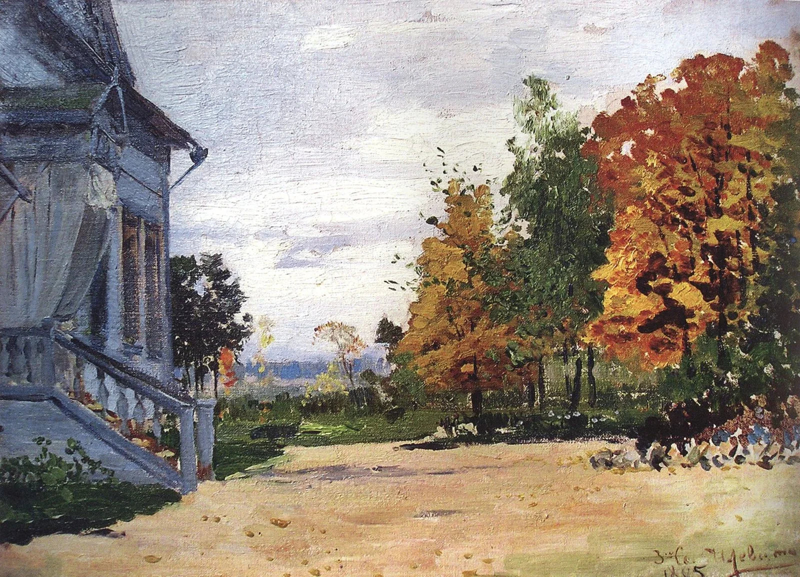 Domaine de Babkino, peinture de Isaac Levitan