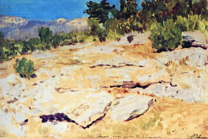 Dans les montagnes de Crimée - Isaac Levitan