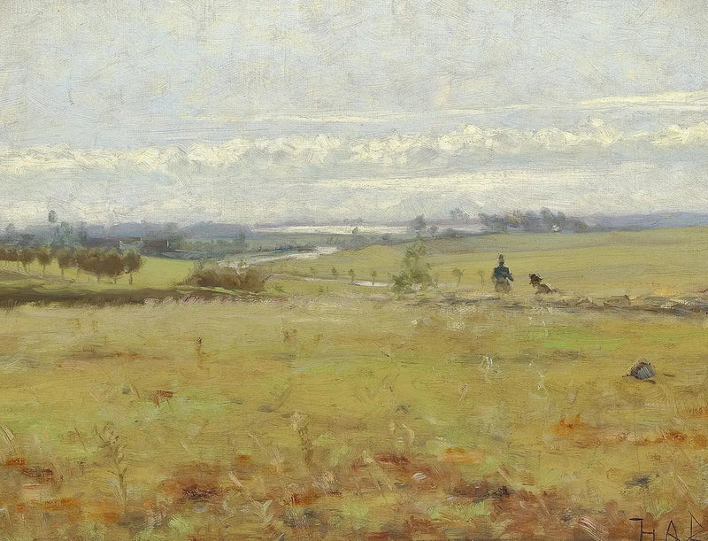 เช้าตรู่ในบึงน้ำ - H. A. Brendekilde
