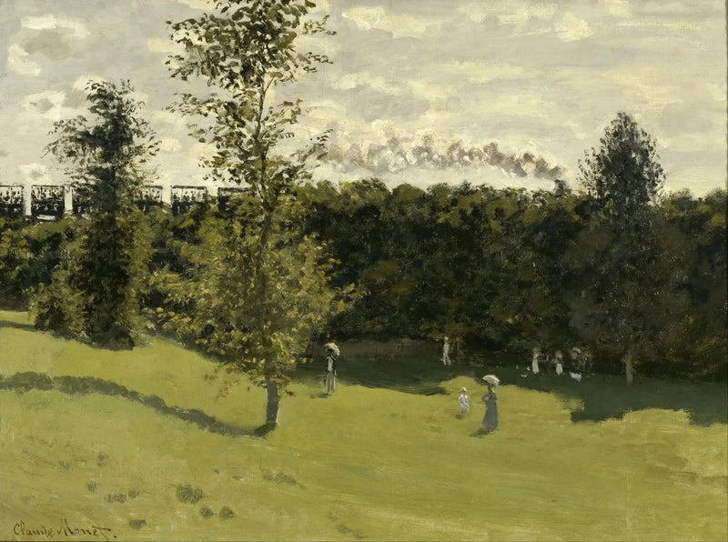 รถไฟในชนบท W153 - Claude Monet