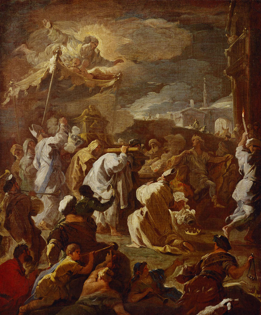 การถ่ายโอนพันธสัญญาอาร์คโดย David - Luca Giordano
