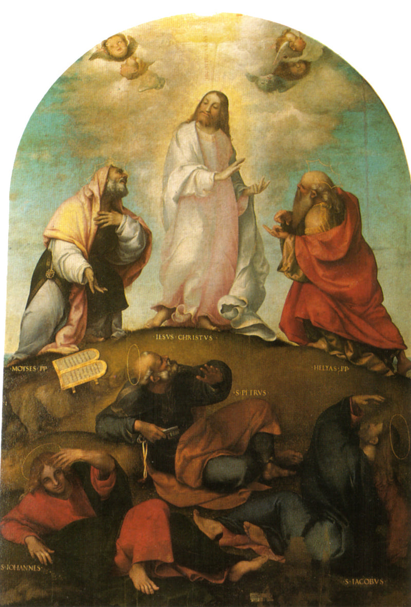 การเปลี่ยนแปลงของพระคริสต์ - Lorenzo Lotto